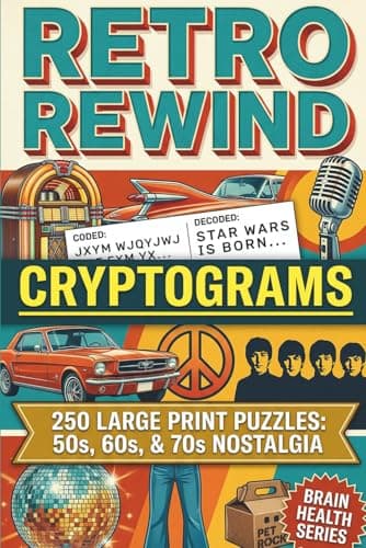 Retro Rewind Cryptograms